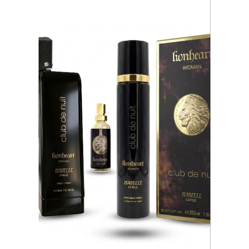 Lionheart Woman Linha Isabelle La Bella Fem Gourmand Floral Baunilhado