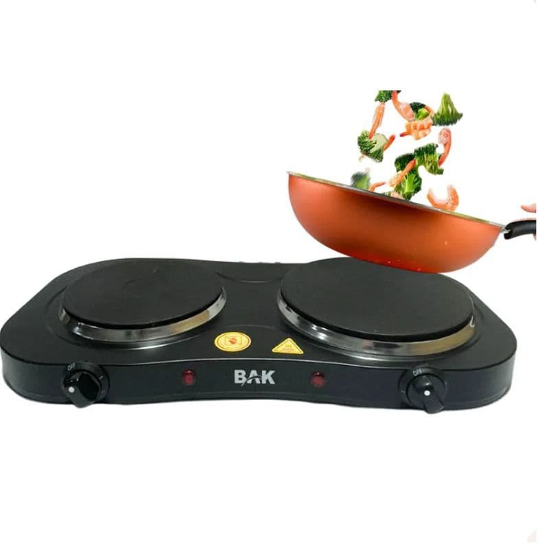 Fogão Elétrico Cooktop 2 Bocas Portátil Chapa 2500w 110V / 220V