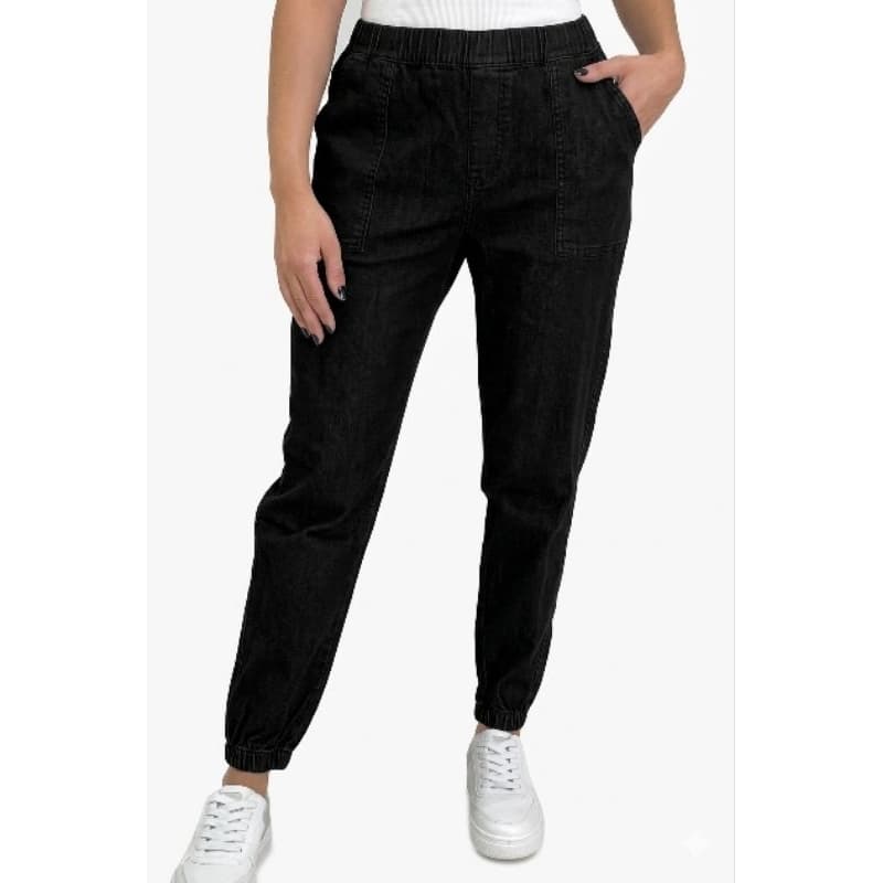 Calça banho e tosa anti pelos  Preta com elastano