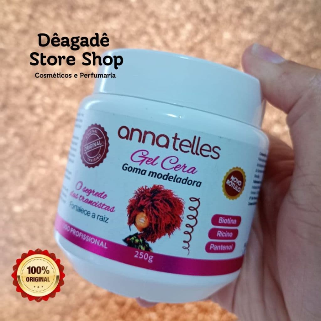 Gel Cera Modelador Capilar – Anna Telles – 250g