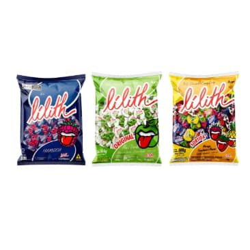 Bala Lilith Santa Rita Saco Atacado Sabores Sortidos Festa E Comercio