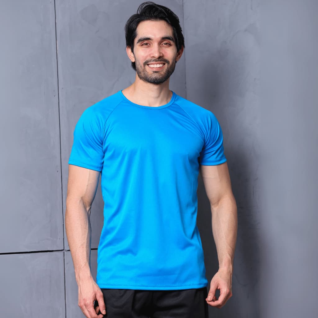 Camiseta Masculina Dry Fit Leve Academia Treino Corrida Esporte Anti-Suor P M G GG Envio Imediato