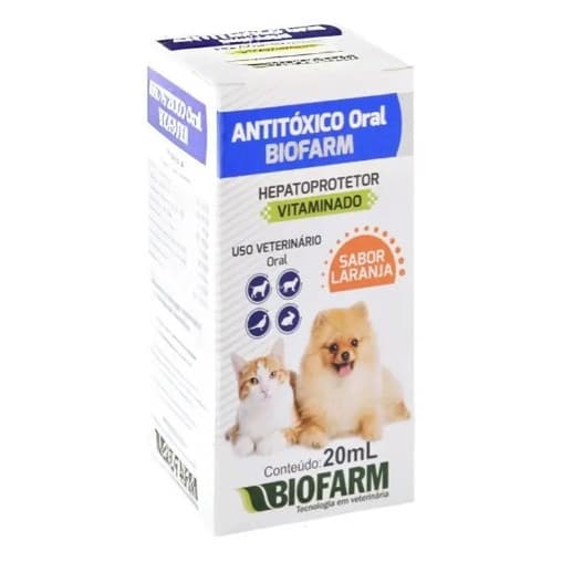 Antitóxico Oral Biofarm 20ml