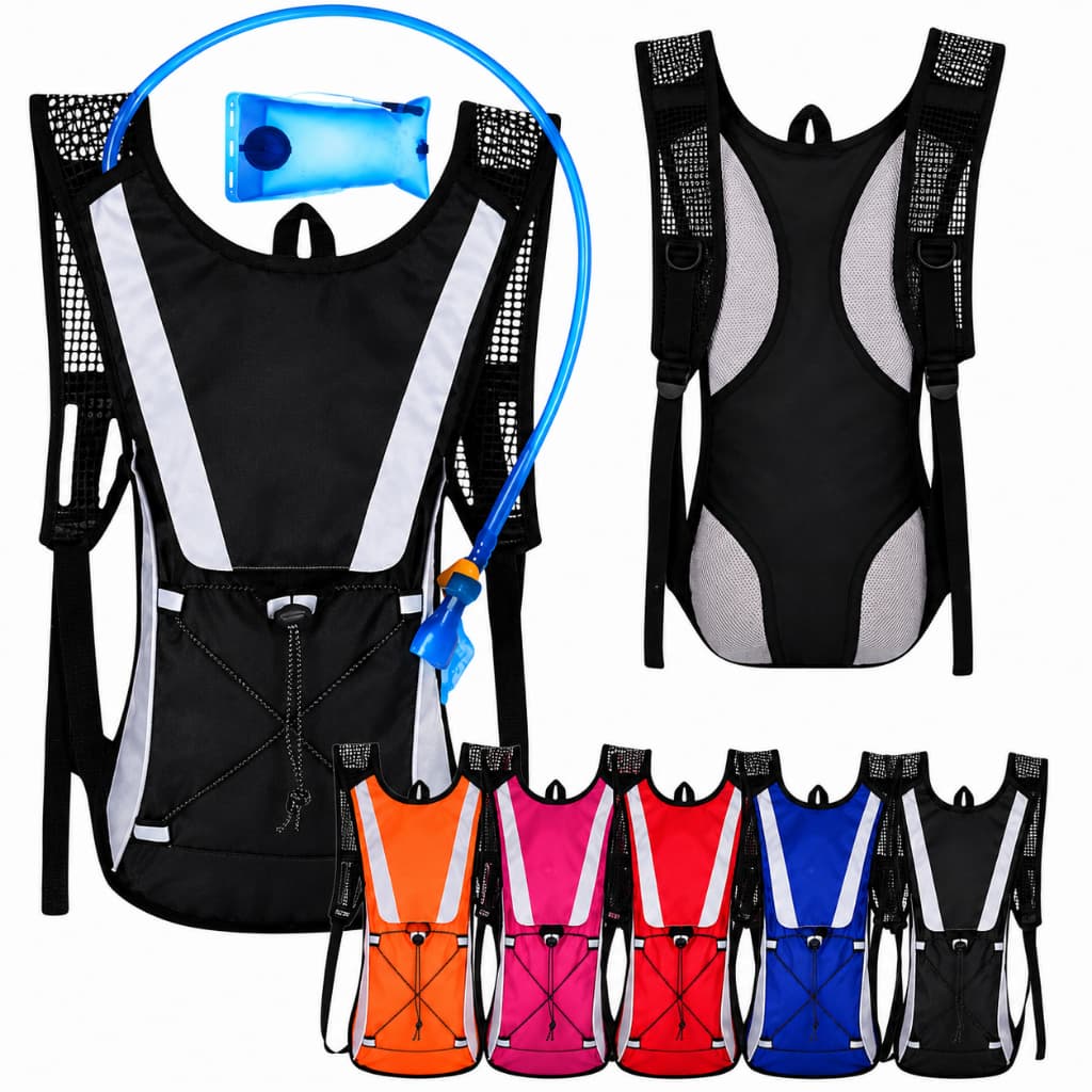 Mochila de Hidratação Lorben com Bolsa Reservatório Água 2L Camelback Camelbag Ciclismo Bike Trilha