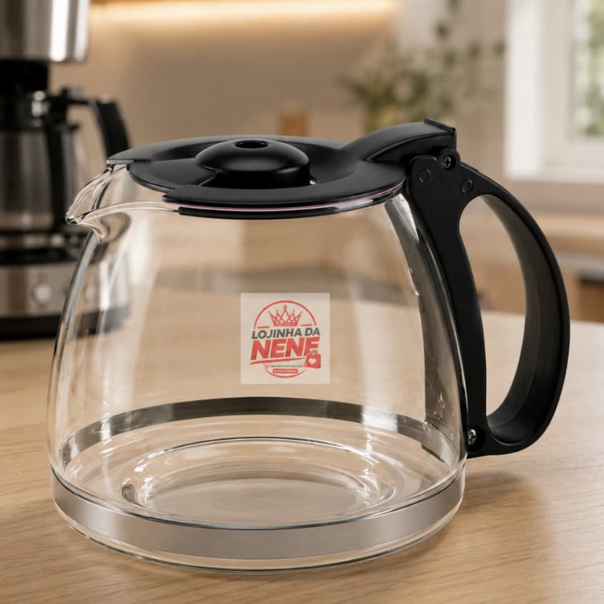 Jarra de Cafeteira Lenoxx Grand Coffee PCA037 Compatível Vidro Resistente