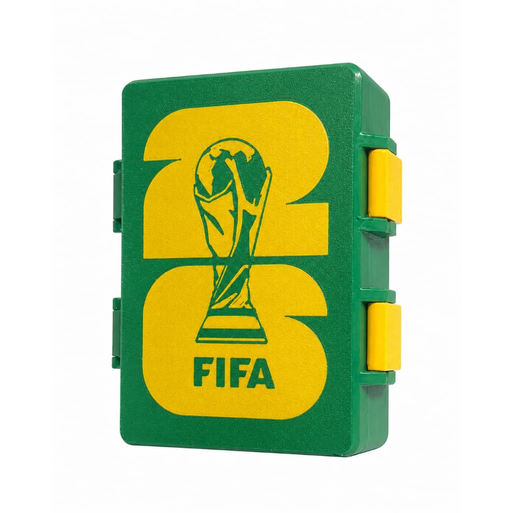 Porta Figurinhas Futebol Caixinha Grande Com Divisórias Cards