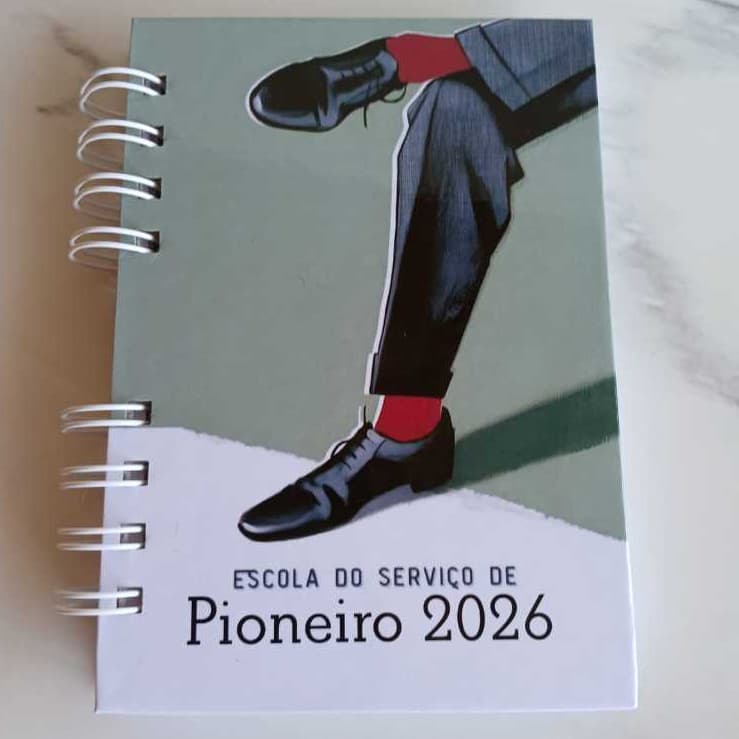 Caderno para Anotações  Masculino Personalizado A6 ESCOLA PARA PIONEIROS Presente
