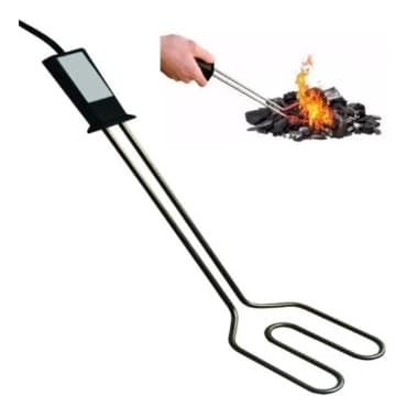 Acendedor Elétrico de Carvão 1200W para Churrasqueira e Lareira 220v