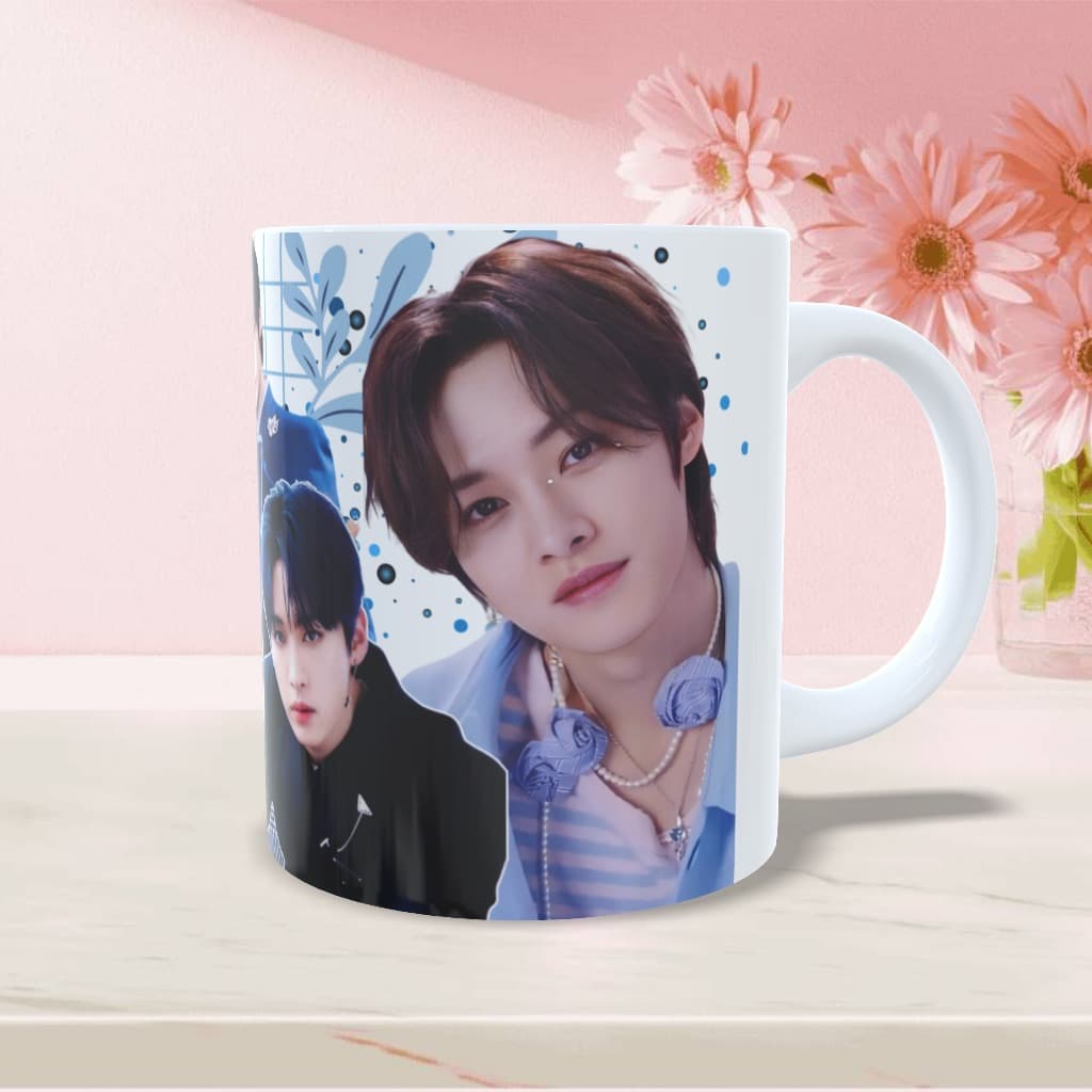 Caneca Straykids Lee know colagem ~ Straykids