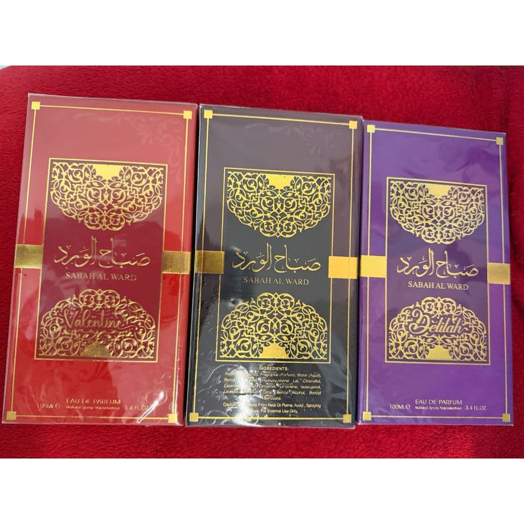 KIT 3 PERFUMES ÁRABES SABAH
