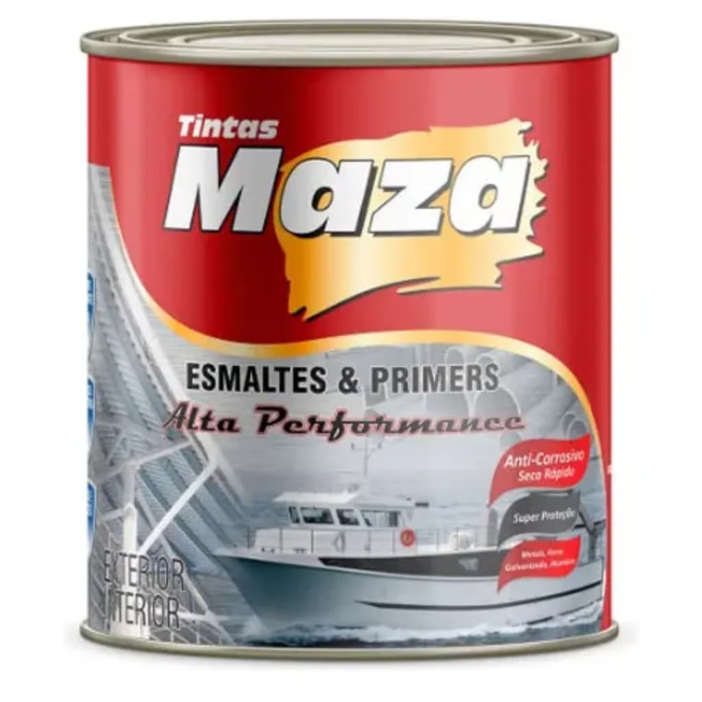 Zarcão Primer MAZA 900ml Fundo Anticorrosão
