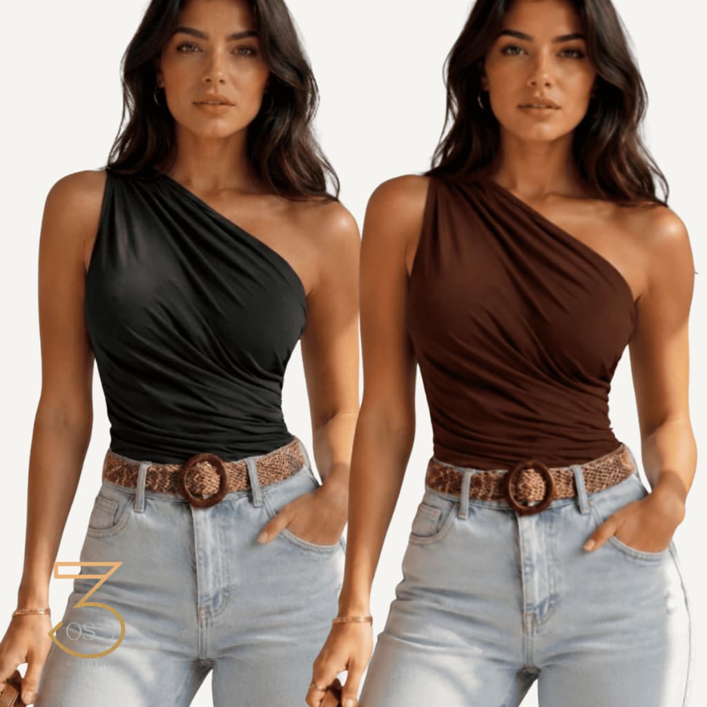 Body Mula Manca Feminino Blogueira Elegante Com Forro Duplo Suplex Inverno