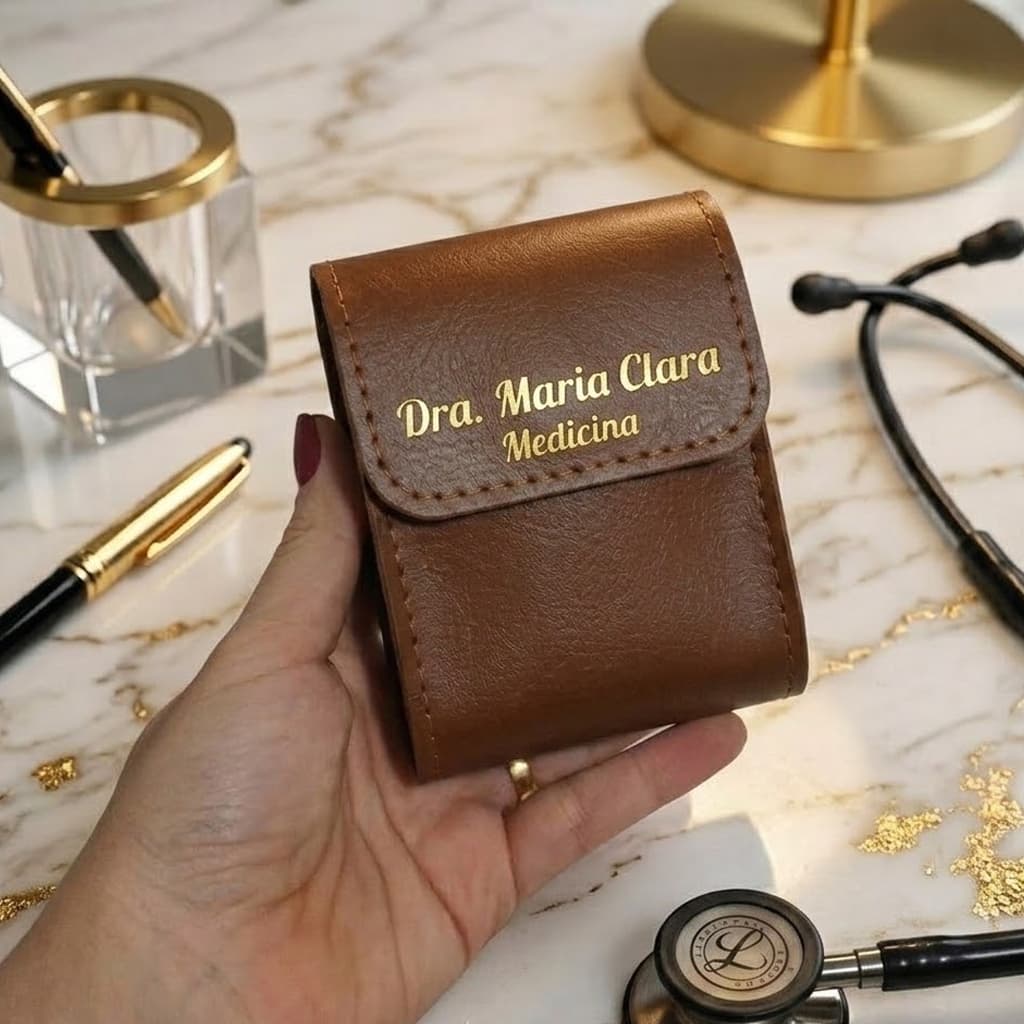 Porta carimbo personalizado medicina  escritório carimbo de tinta enfermagem nykon Trodat