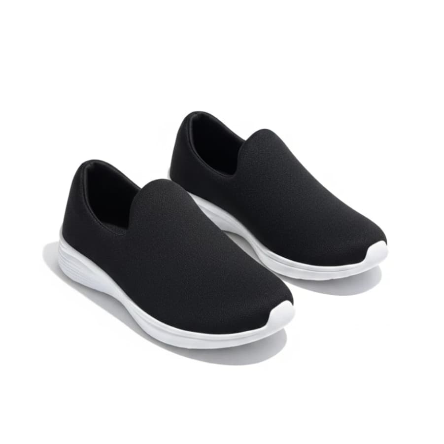 Tenis Calce Fácil Infantil Confortável Menino Estilo Casual do 22/33 Preto