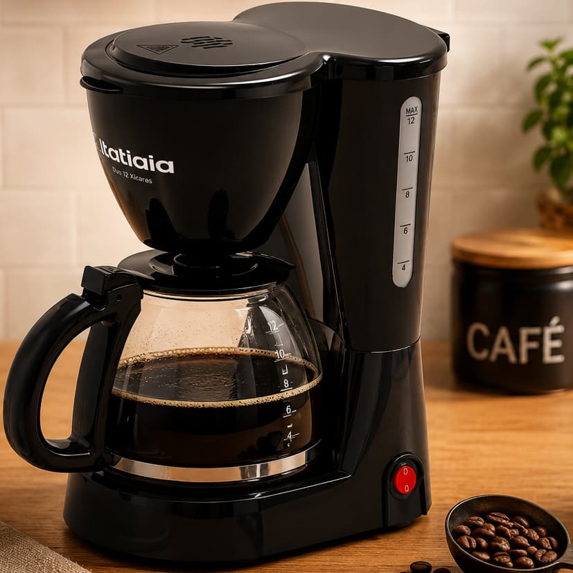 Cafeteira Elétrica 15 Xícaras 220V com Filtro Permanente – Economia e Sabor