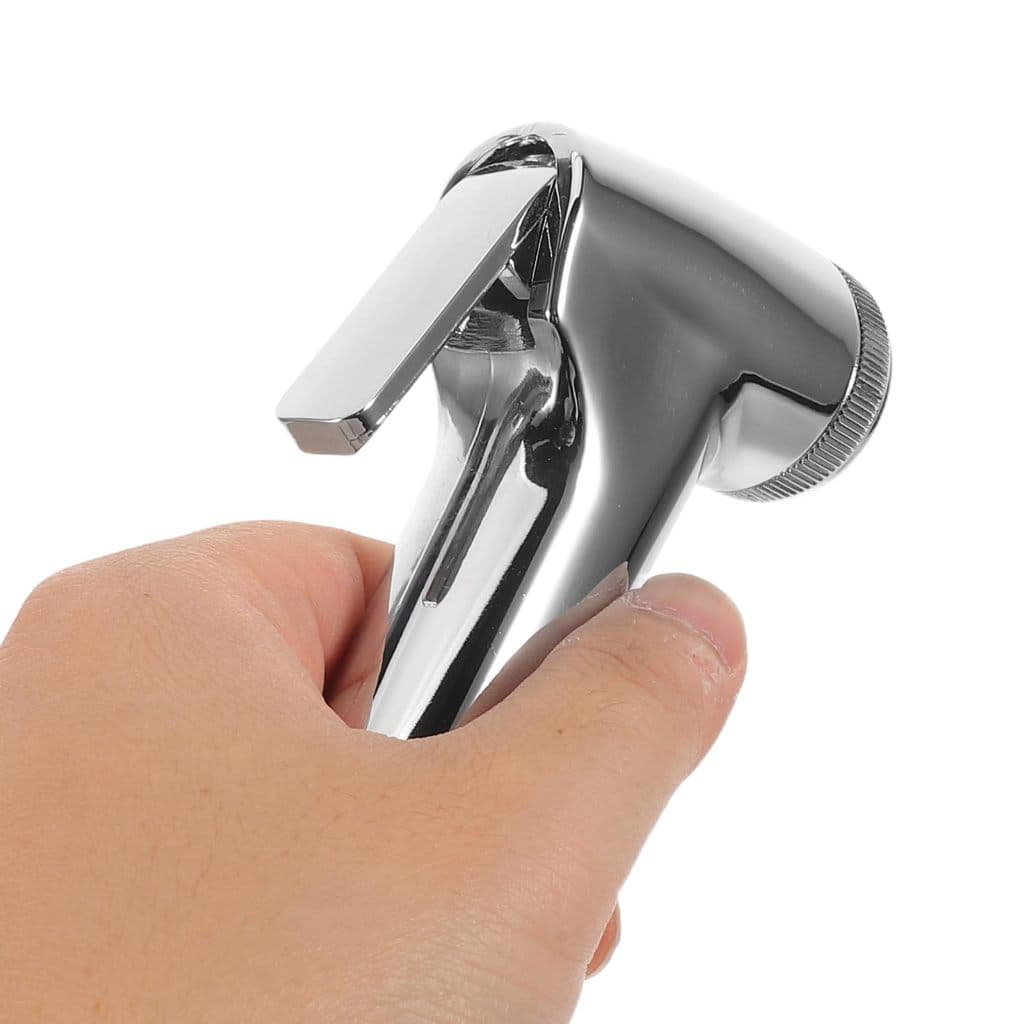 Kit Chuveirinho Bidet 2 Peças - Bico + Suporte, Spray Higiênico para Banheiro