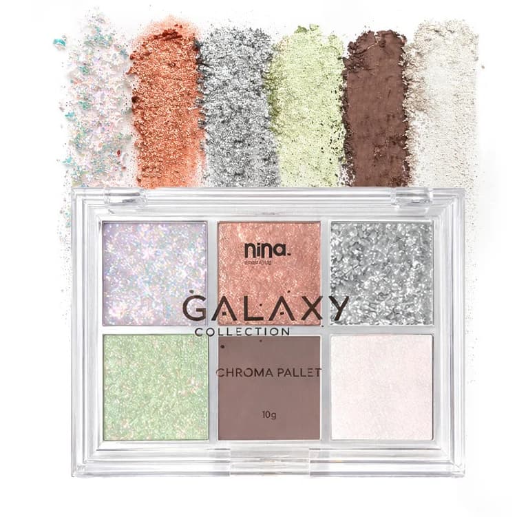 Paleta de Sombras Galaxy Chroma Pallet Ursa Maior – Nina Makeup