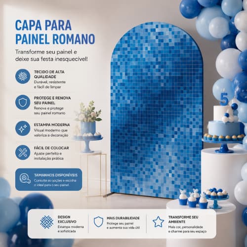 Capa Painel Romano 1,98 x 1,0 m Tecido Efeito Brilho Painel Fundo Fotográfico Tecido que Estica Veste