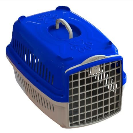 Caixa Transporte Pet Cães Gatos Até 10kg Resistente Ventilada Com Trava N.02