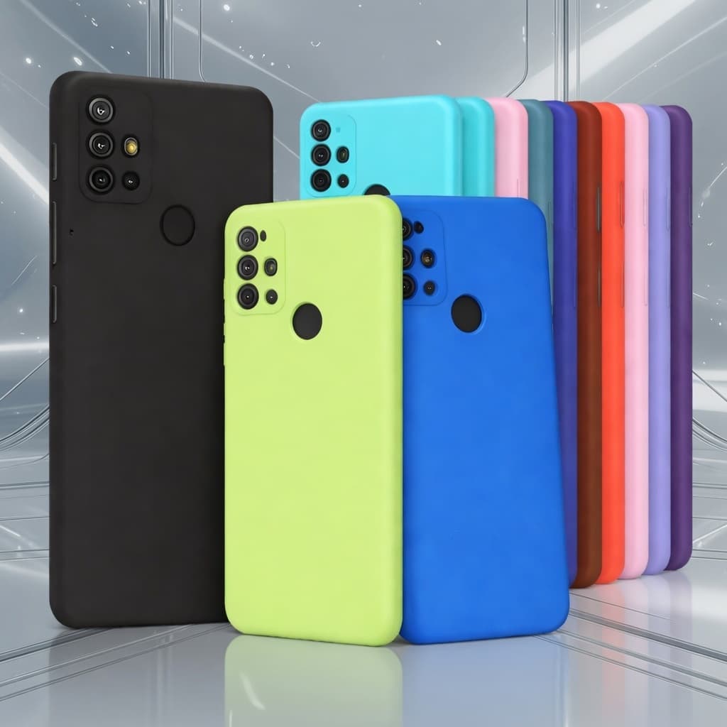 Capa Silicone Premium Compativel Motorola Moto G50 📱✨ Toque Sedoso Soft Touch Ultra Proteção Antichoque 🚚🇧🇷