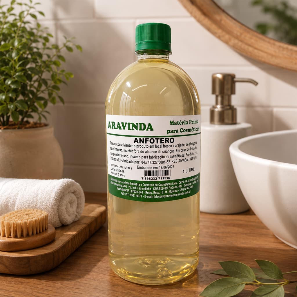 Anfotero Yantra 1Litro Base Cosmética Espessante Sabonete Líquido