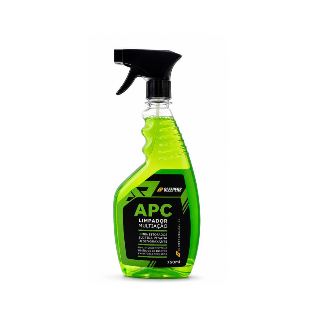 Limpador Multiuso Automotivo APC 750ml Limpa Estofados Sujeira Pesada Desengraxante