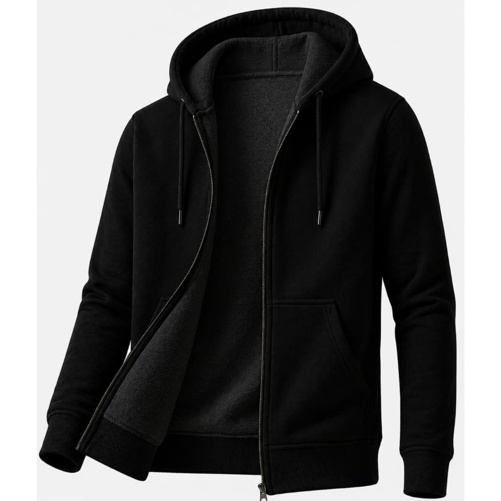 KIT 2 Moletom Canguru Ziper Estilo Jaqueta Masculino Feminino Unissex Flanelado Quentinho Frio