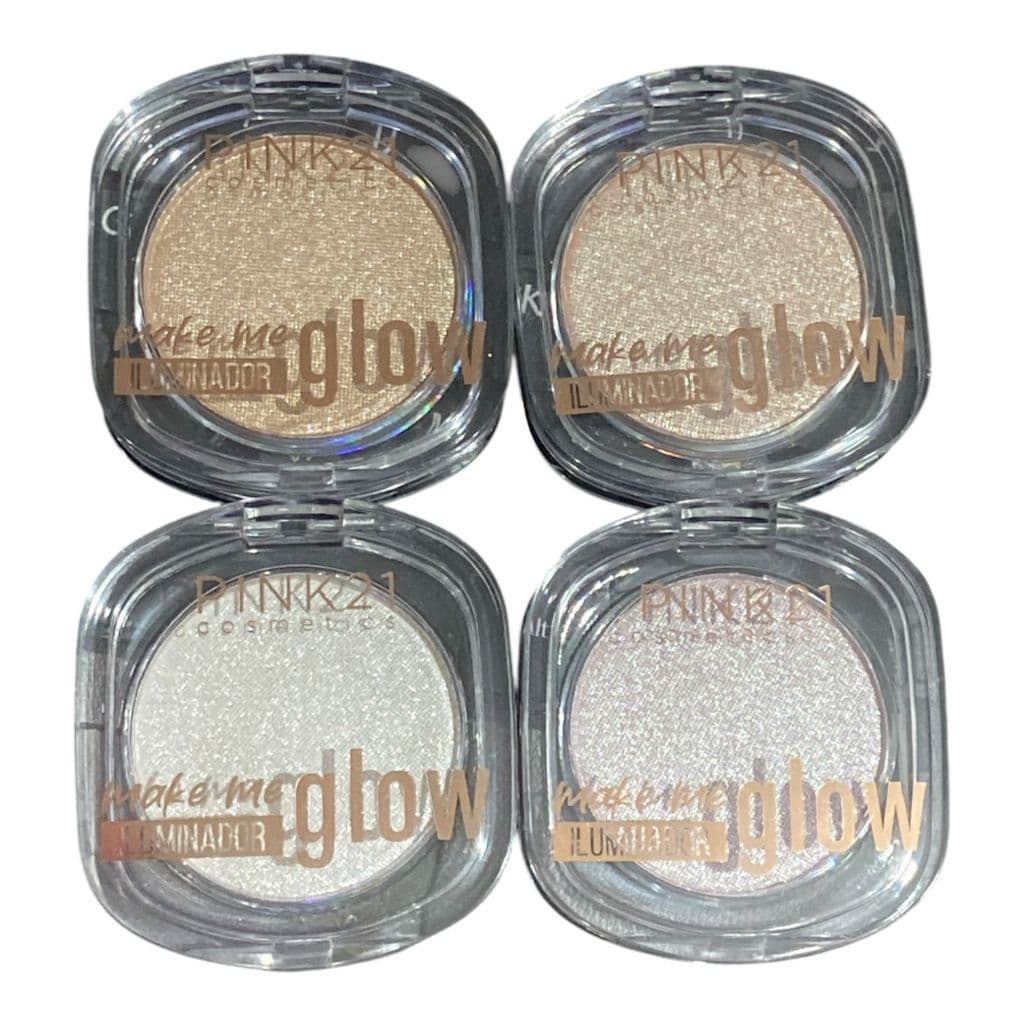 Iluminador Make Me Glow Pink 21 - Acabamento Radiante.