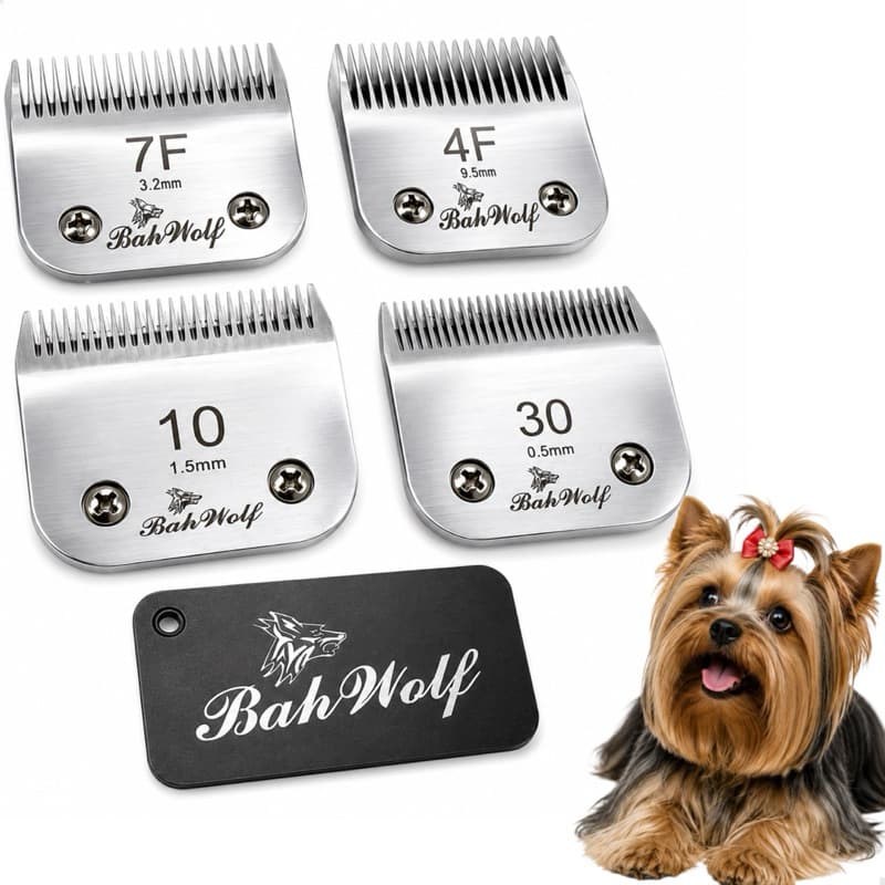 Kit Laminas De Tosa Pet Bahwolf 10n / 30n / 40n  / 7f / 4f compativel Agc2 A6 A5 km10 km5 km2 Pluma