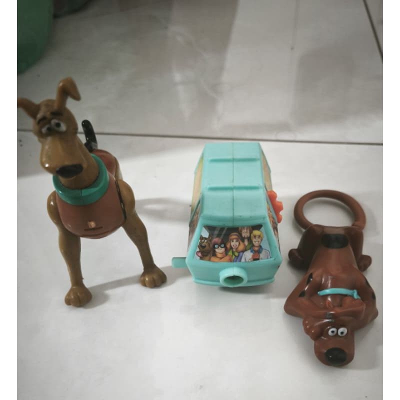 Scooby-Doo Brinquedos MC Donald's 2014 Máquina de Mistério Scooby