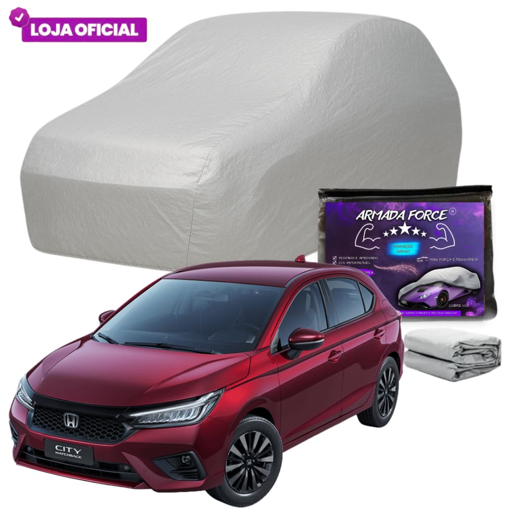 Capa Cobrir City Hatch ARMADA FORCE Forro Total 100% Impermeável Protege Sol Chuva Poeira Anti-Uv