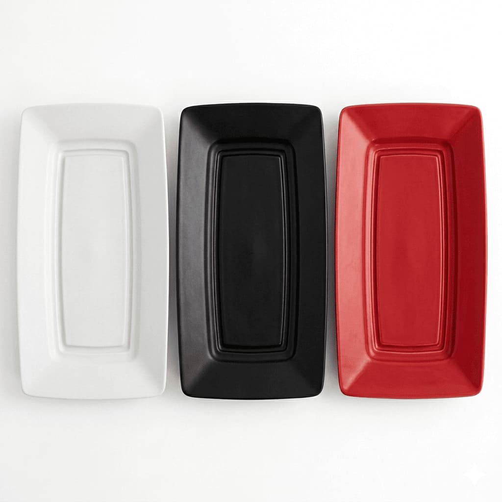 Conjunto Bandejas Petisqueira Plástica
