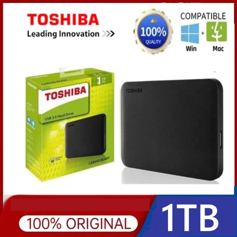 Disco Rígido Ssd Alta Velocidade, Uso Externo, Usb 3.1, Tipo C, Pc TOSHIBA 128 Gb
