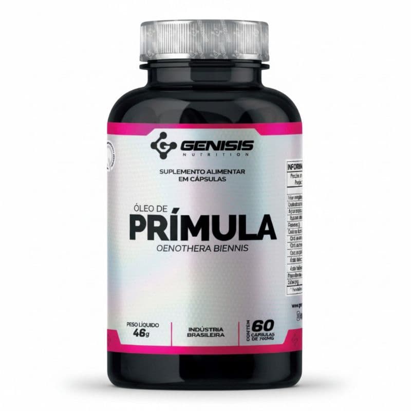 Óleo de Prímula 60 Cápsulas - Genisis Nutrition