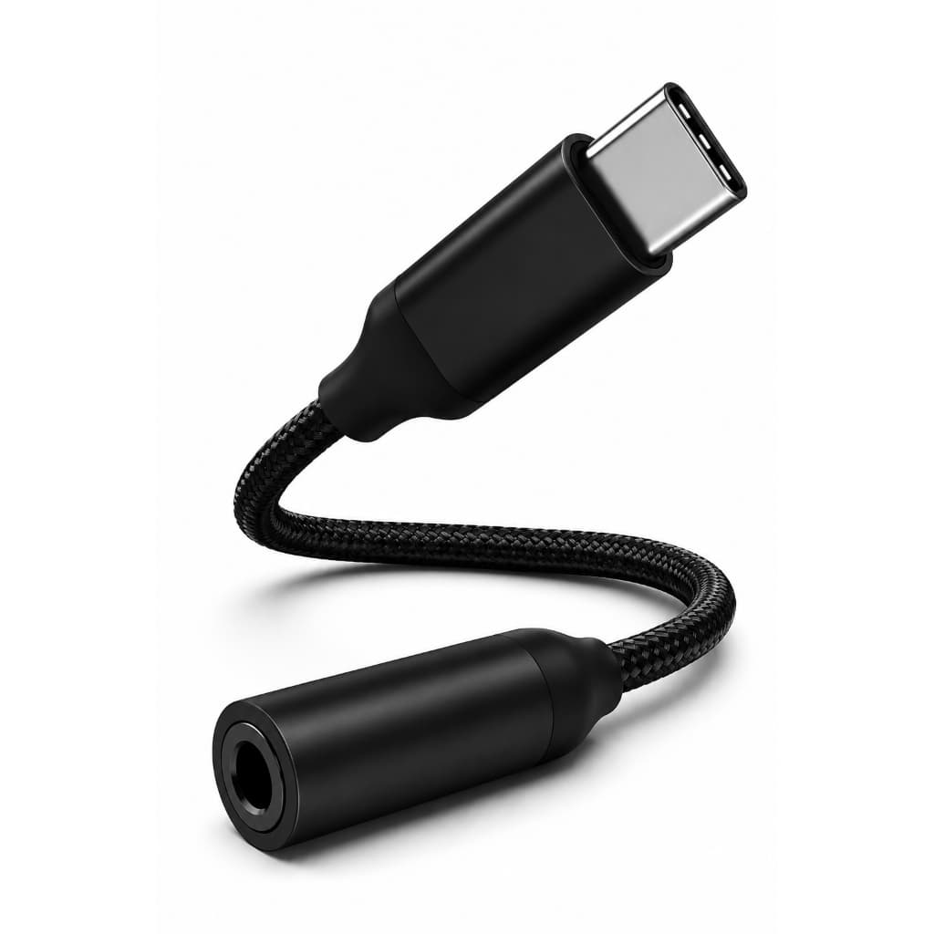 Cabo Adaptador Tipo C Usb-c Para Fone Ouvido P2 P3 3.5mm