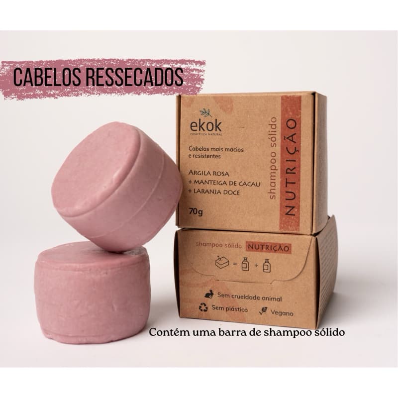 Shampoo para cabelos secos e ressecados - maciez, brilho e anti frizz  70g