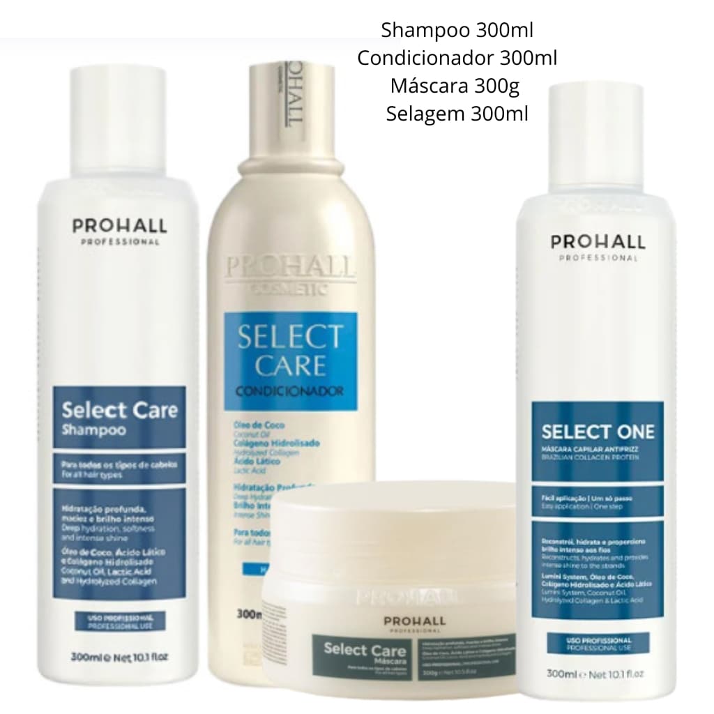 Prohall Select One Tratamento Capilar Profissional