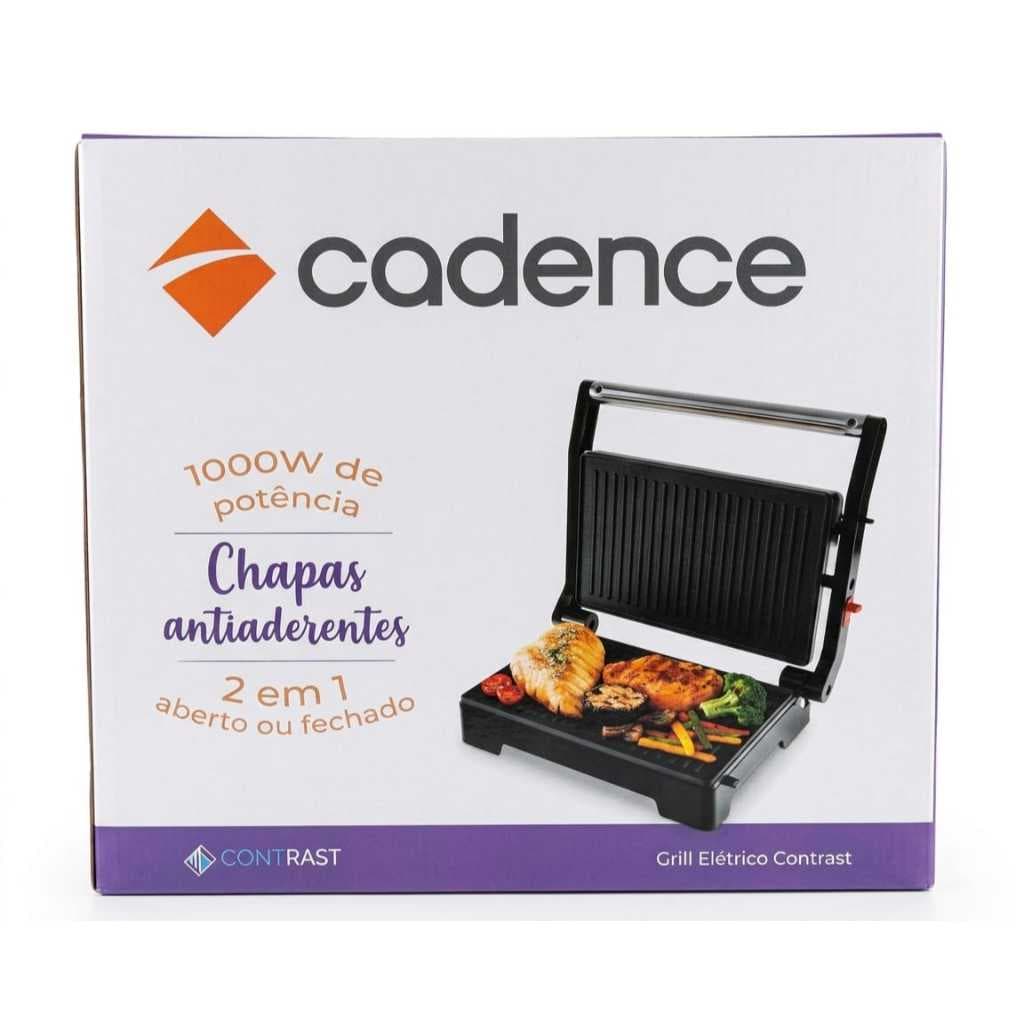 SANDUICHEIRA GRILL CADENCE CONTRAST 127V