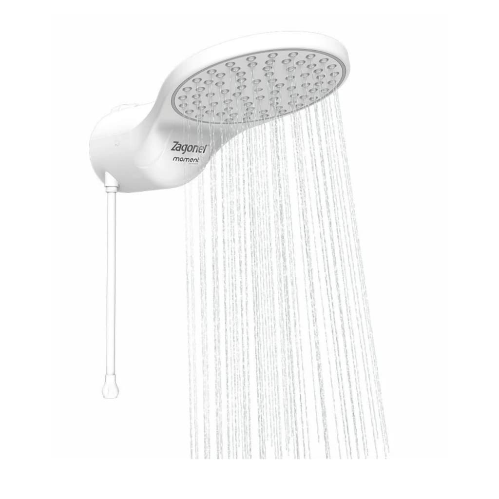 Chuveiro Eletrônico Ducha Zagonel Moment 7500w 220V Branco