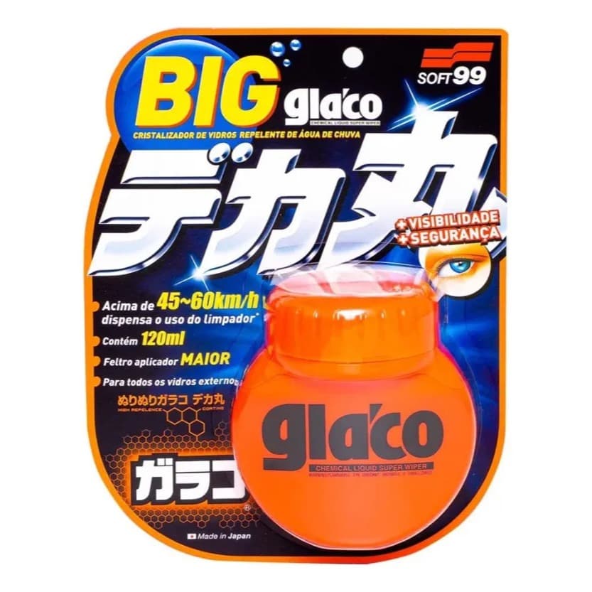 Glaco Cristalizador De Vidros Hidrorrepelente Soft99