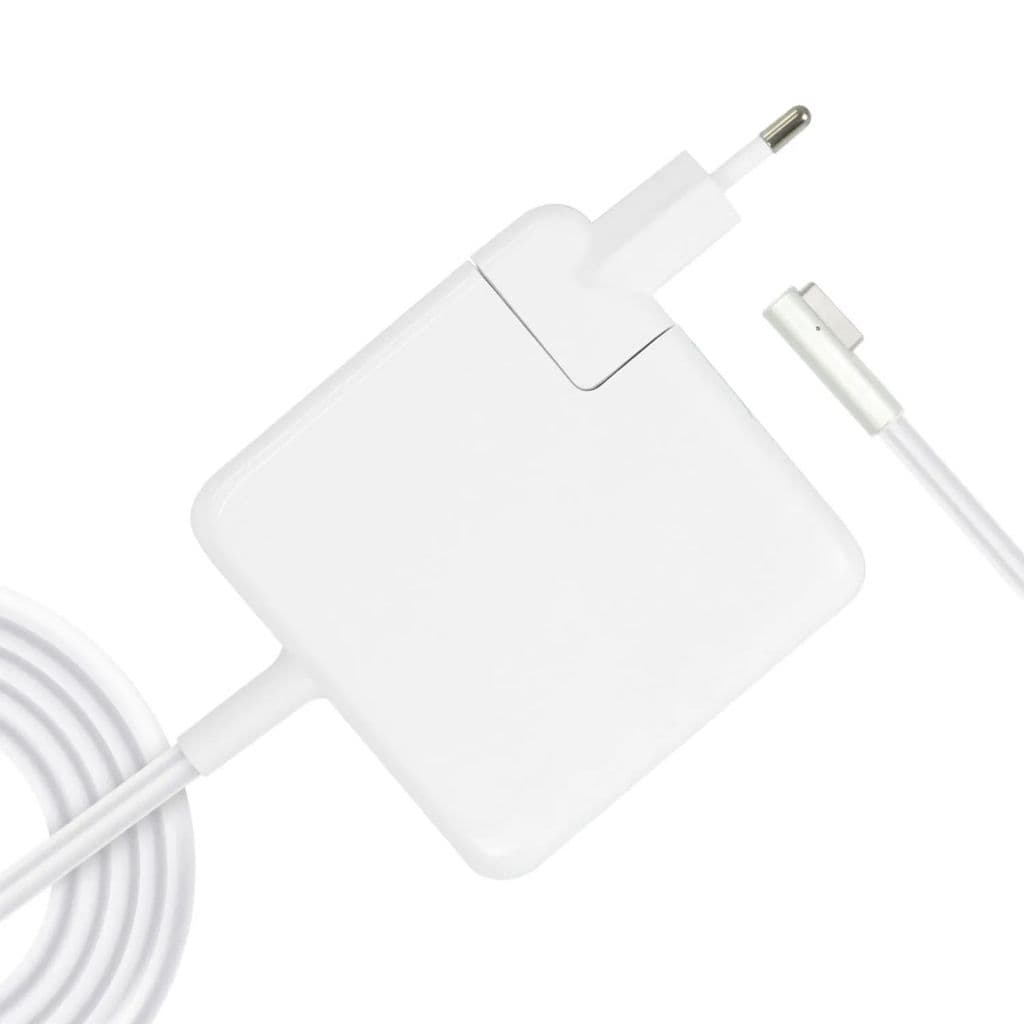 Carregador Turbo Fonte 45W Para Macbook Pro MagSafe 1 Bivolt 5 Pinos A1260 A1286 A1297 Com Maçã