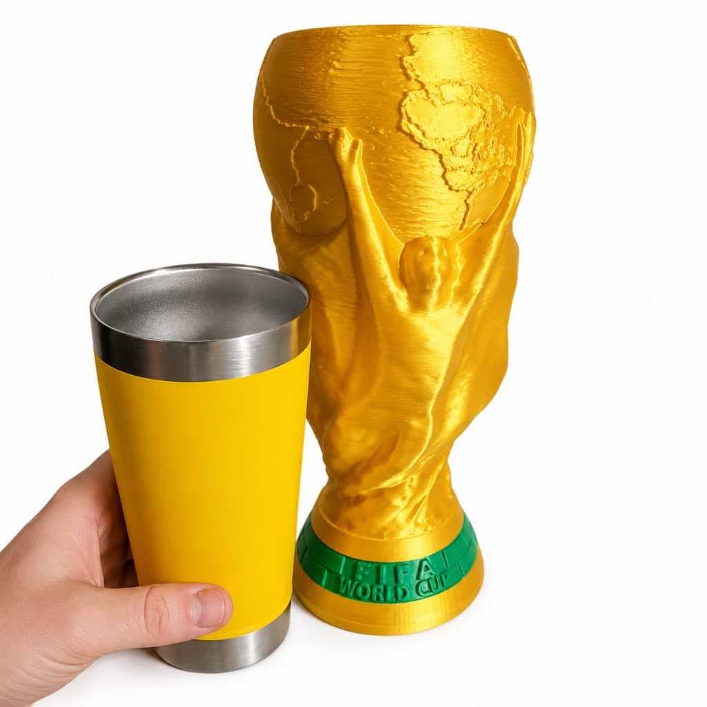 Taça Do Mundo - Porta Copo ~ Copo Térmico Tampa Abridor Copa Entrega Rapida Mesmo Dia ~ Produto Lançamento 2026 Copa