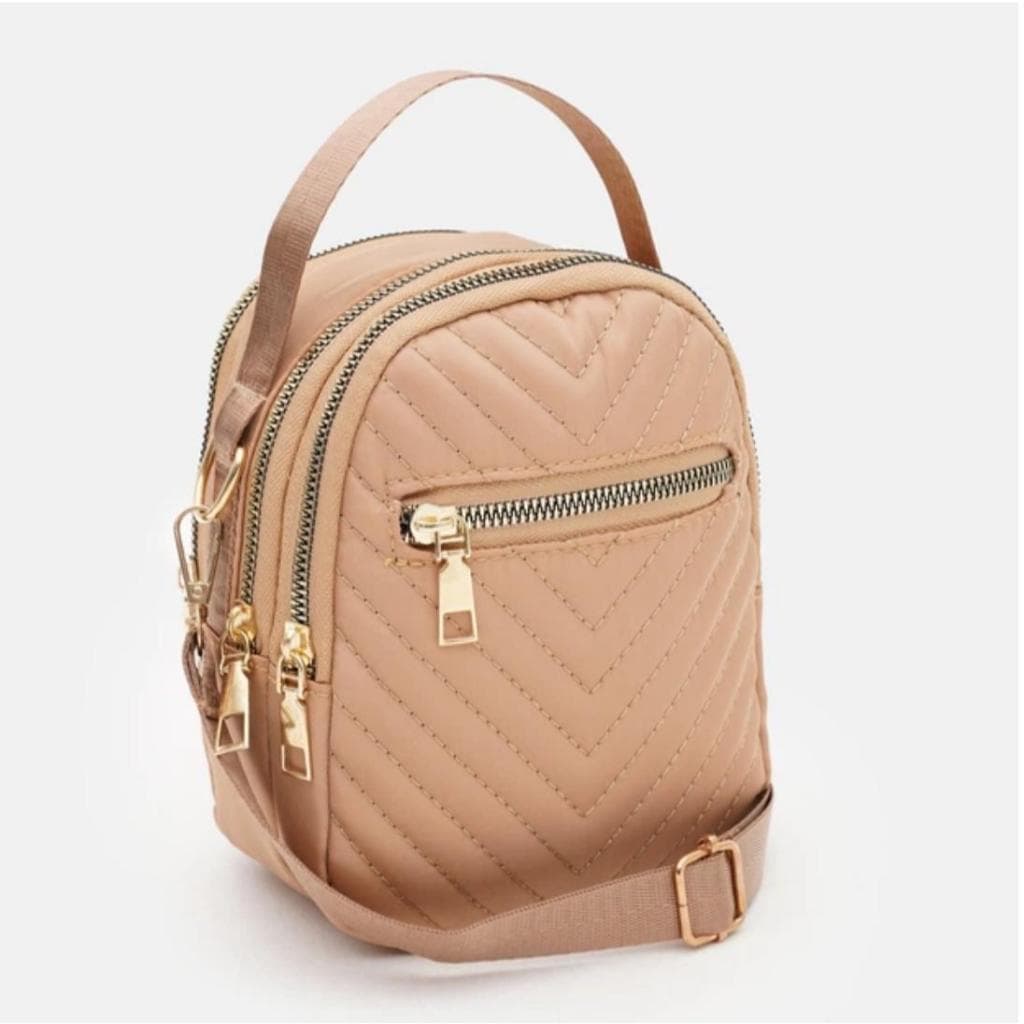 Bolsa Casual Feminina Pequena Com Divisórias