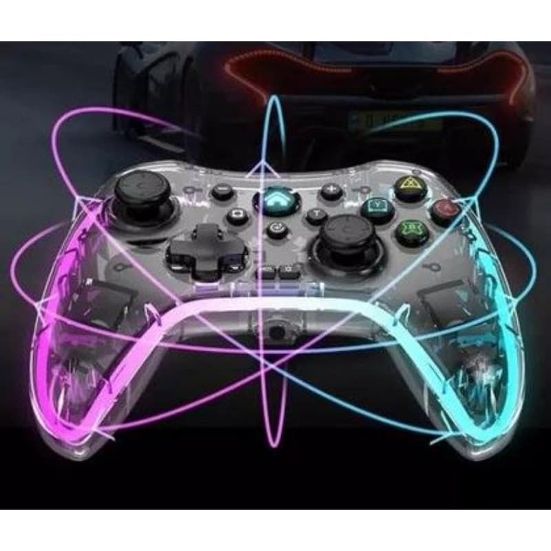 Controle Joystick Bluetooth RGB Switch Android Ios Pc LH-3 LEHUAI