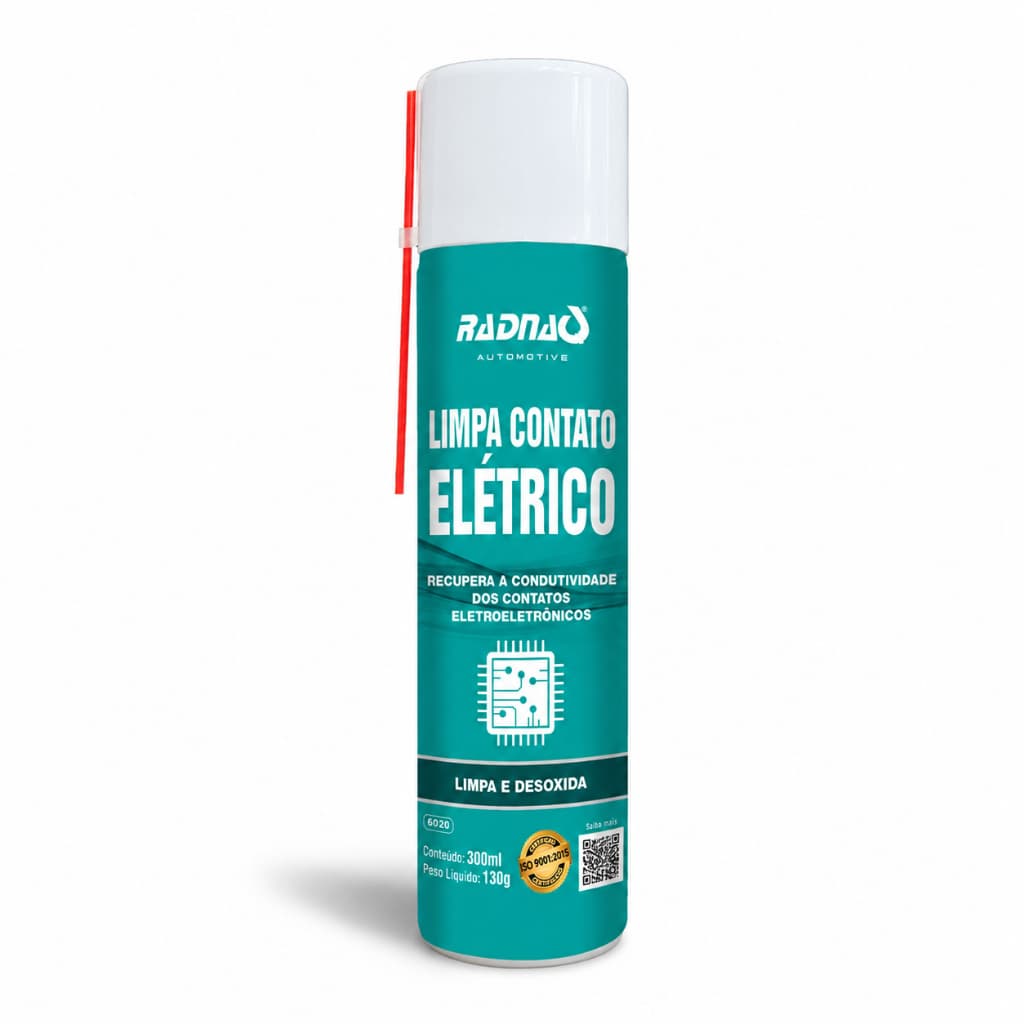 Limpa Contato Elétrico Spray 300ml 130g Limpa e Desoxida