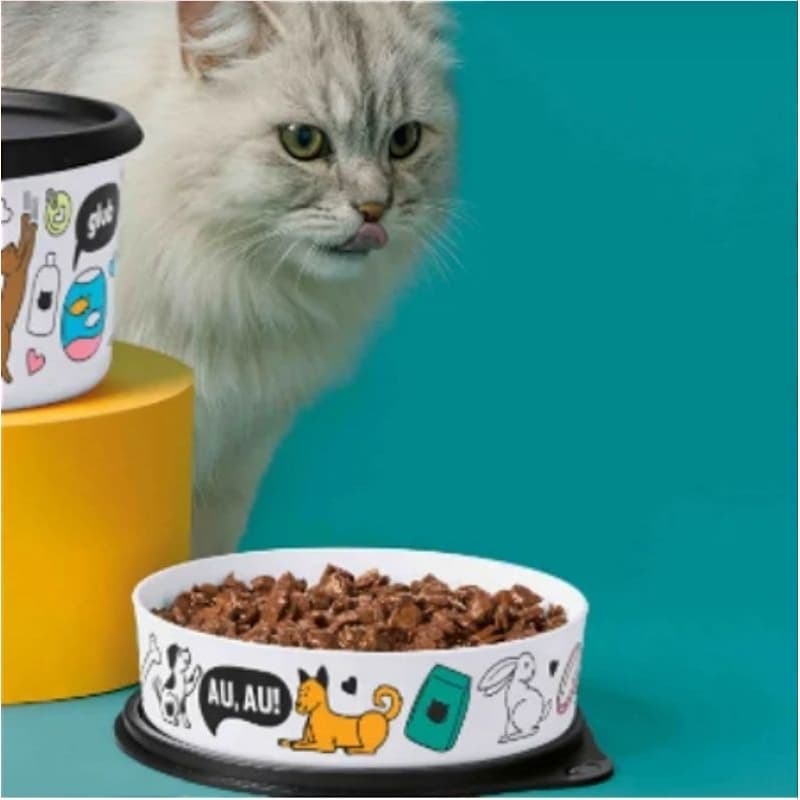 Tupperware - Pratinho para pets 500ml  - Ótimo para manter o sabor e crocante a ração