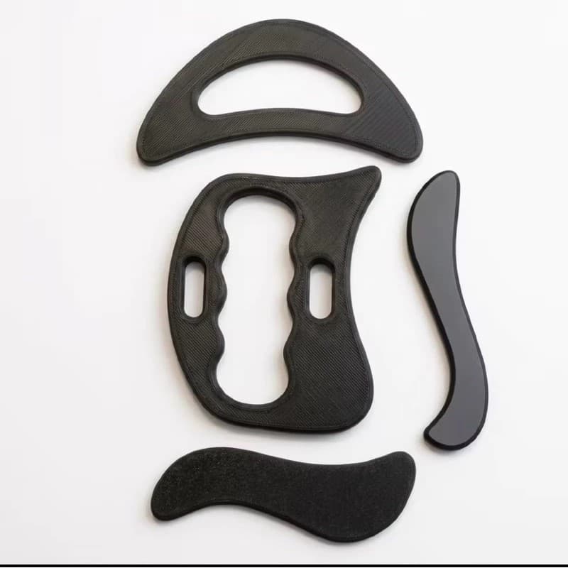 KIT 4 INSTRUMENTOS LIBERAÇÃO MIOFACIAL MASSAGEM.