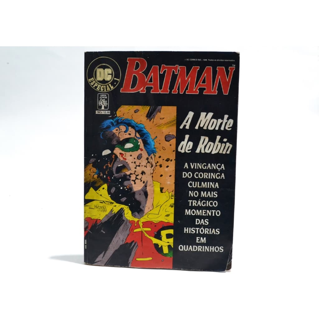 Batman HQ A Morte do Robin 1989 Gibi Raridade