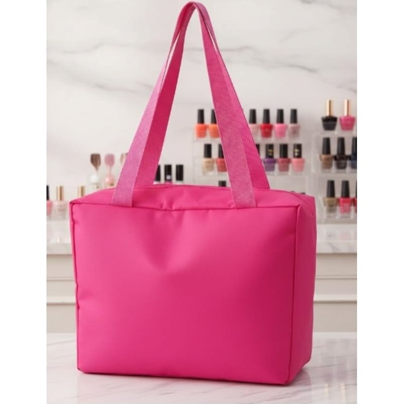 Bolsa  para esmaltes Maquiagem Bolsa de Manicure  Profissional  Bolsa tipo maleta de maquiagem