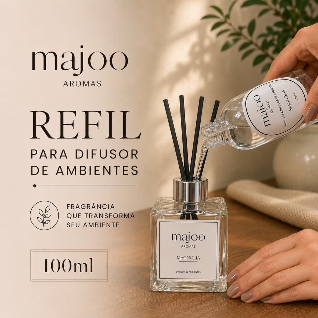 Refil aromatizador para difusor cheirinho de ambiente 100ml